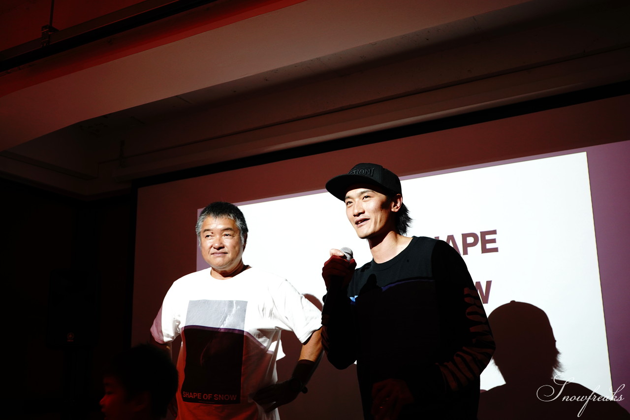 プロカメラマン菅沼浩さん初の写真集『SHAPE OF SNOW』出版記念パーティin PeakPerformance Sapporo!!